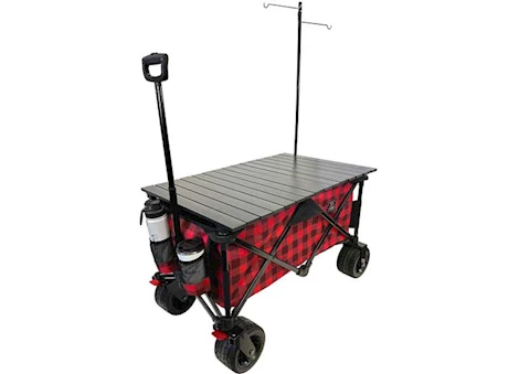 Kuma Outdoor Gear KODIAK UTILITY CART - RED PLAID