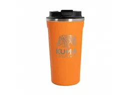 KUMA Outdoor Gear Coffee Tumbler – 17 oz., Orange, Vacuum Sealed Double Wall Stainless Steel