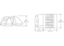 Kuma Outdoor Gear Bear den 5 tent