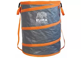 Kuma Outdoor Gear Pop up waste bin- graphite/orange