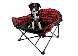 KUMA Outdoor Gear Lazy Bear Dog Bed – Red/Black Plaid