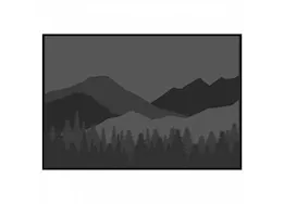 KUMA Outdoor Gear Reversible Outdoor Mat – 12’ x 9’, Mountain Wilderness, Black/Grey