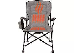 KUMA Outdoor Gear Switchback Heated Camping Chair – Heather Grey