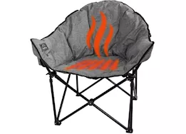 Kuma Outdoor Gear Lazy bear blue tooth heated chair; heather grey