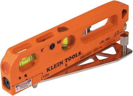 Klein Tools LASER LEVEL WITH BUBBLE VIALS, MAGNETIC