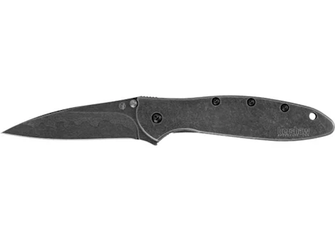 Kershaw Knives LEEK POCKET KNIFE- COMPOSITE BLADE - BLACKWASH- BOX