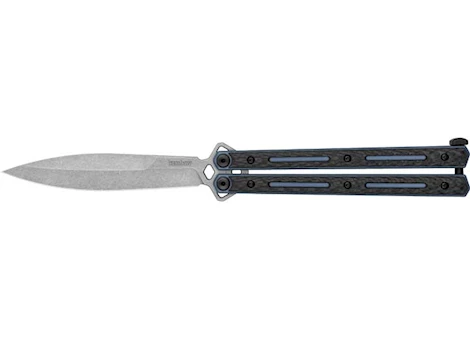 Kershaw Knives LUCHA BUTTERFLY KNIFE - CARBON FIBER - BOX