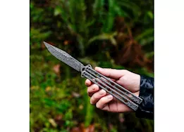 Kershaw Knives Lucha butterfly knife - blackwash - box
