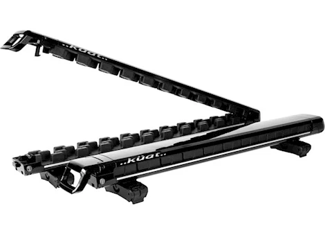 Kuat GRIP SKI RACK - BLACK METALLIC W/GRAY ANODIZE - 6 SKI