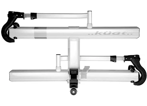 Kuat SHERPA 2.0 - 1.25IN - 2-BIKE RACK - PEARL AND SILVER ANODIZE