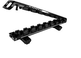 Kuat Grip ski rack - black metallic w/gray anodize - 4 ski