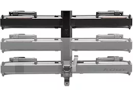 Kuat Piston x add on led dual ratchet platform rack w/kashima - 1 bike - galaxy gray