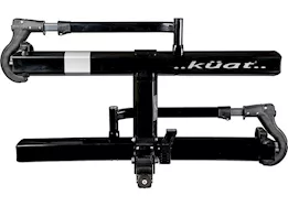 Kuat Sherpa 2.0 - 1.25in - 2-bike rack - black metallic and gray anodize