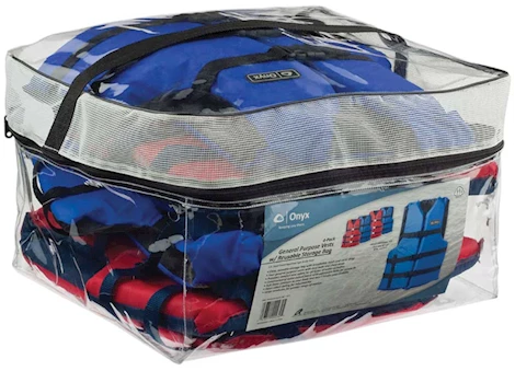 Onyx ADULT GENERAL PURPOSE 4-PACK; ADLT UNIV; 2-BLUE, 2-RED