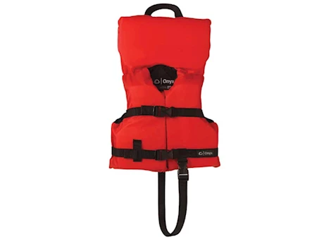Onyx M-24 ESSENTIAL MANUAL INFLATABLE LIFE JACKET; ADULT ; RED