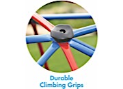 Lifetime 60-inch Climbing Dome - Red/Blue