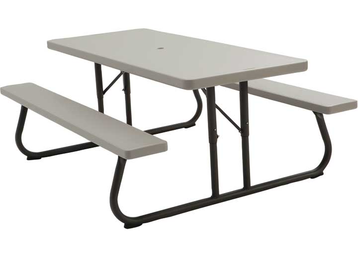 Lifetime 6-Foot Classic Folding Picnic Table - Putty Main Image