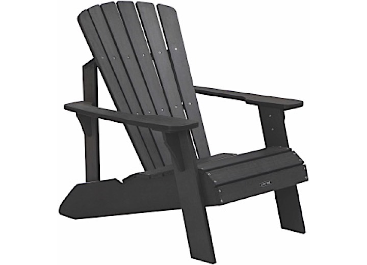 Lifetime Adirondack Chair Black Omni Outdoor Living   LFT60284 