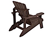 Lifetime Adirondack Chair - Rustic Brown