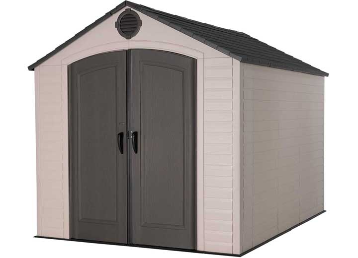 LIFETIME 8FT X 10FT OUTDOOR STORAGE SHED