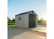 Lifetime 8ft x 10ft outdoor storage shed