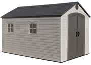 Lifetime Outdoor Storage Shed - 8 ft. x 12.5 ft.