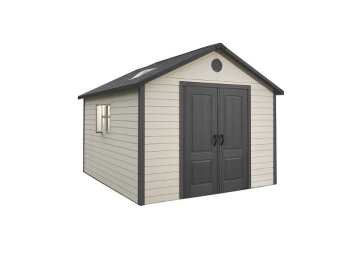 LIFETIME OUTDOOR STORAGE SHED - 11 FT. X 11 FT.