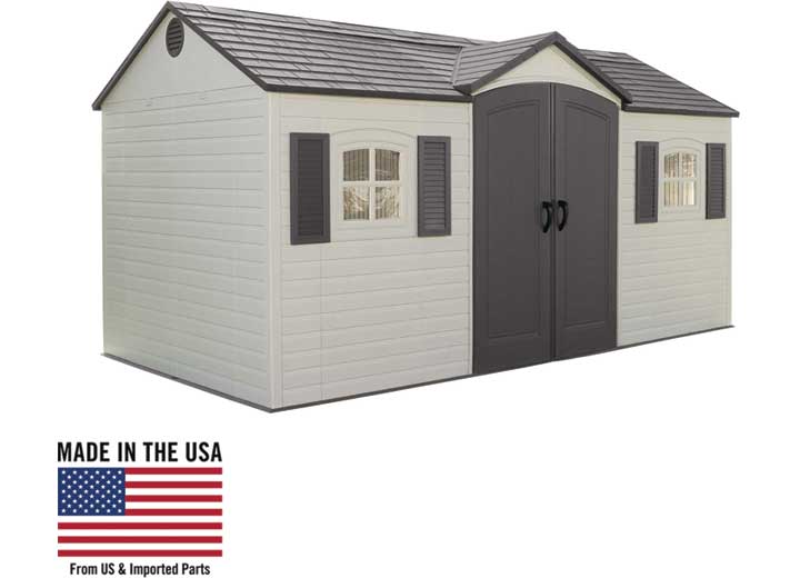 Lifetime Side Entry Garden Building Outdoor Storage Shed - 15 ft. x 8 ft. Main Image