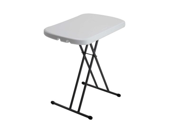 LIFETIME 26-INCH LIGHT COMMERCIAL PERSONAL TABLE - WHITE