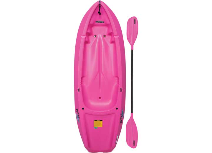 LIFETIME WAVE 60 YOUTH KAYAK WITH PADDLE - PINK