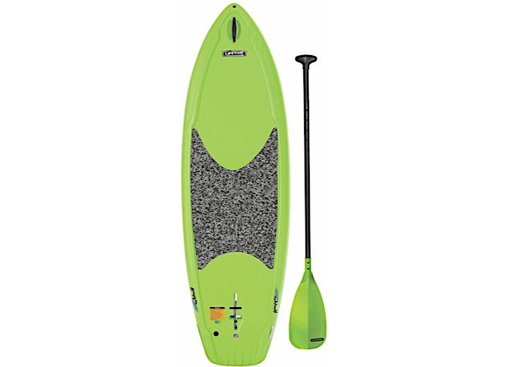 LIFETIME HOOLIGAN 80 YOUTH STAND UP PADDLEBOARD (SUP) WITH PADDLE - LIME GREEN