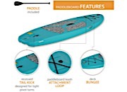 Lifetime Horizon 100 Stand Up Paddleboard (SUP) with Paddle - Blue
