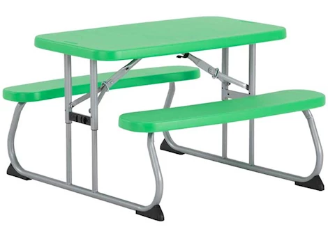 LIFETIME CHILDRENS RECTANGLE PICNIC TABLE- SPRING GREEN