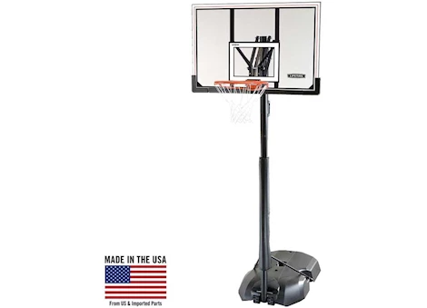 LIFETIME ADJUSTABLE PORTABLE BASKETBALL HOOP (50-INCH POLYCARBONATE)