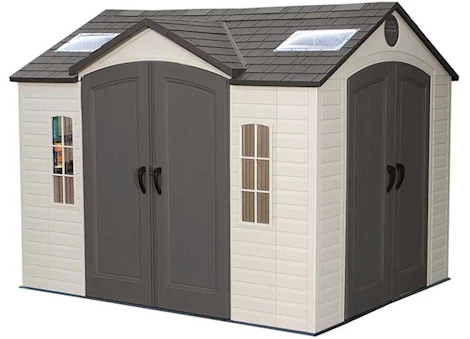 LIFETIME 10 FT. X 8 FT. OUTDOOR STORAGE SHED (60001)