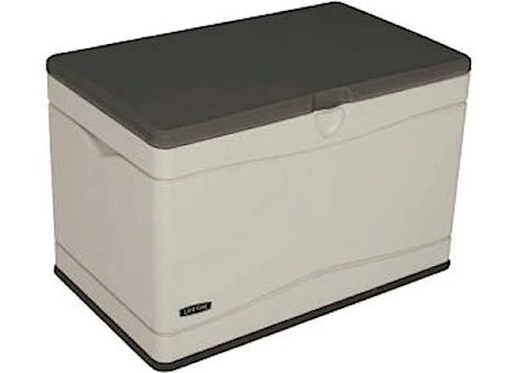 Lifetime Heavy-Duty Outdoor Storage Deck Box - 39"L x 24"W x 26"H, Brown/Tan/Black