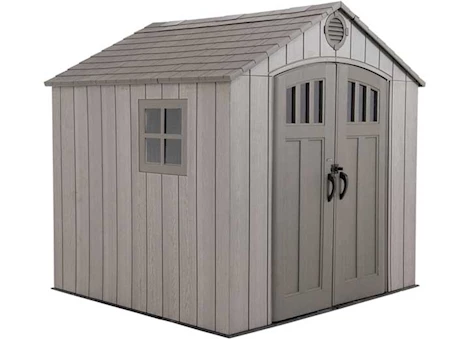 LIFETIME 8 FT. X 7.5 FT. OUTDOOR STORAGE SHED