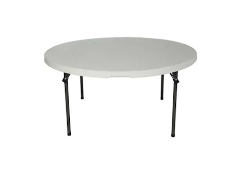 Lifetime Commercial 60-Inch Round Table - Almond