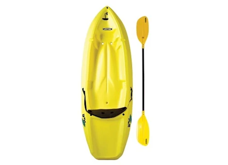 LIFETIME WAVE 60 YOUTH KAYAK WITH PADDLE - YELLOW