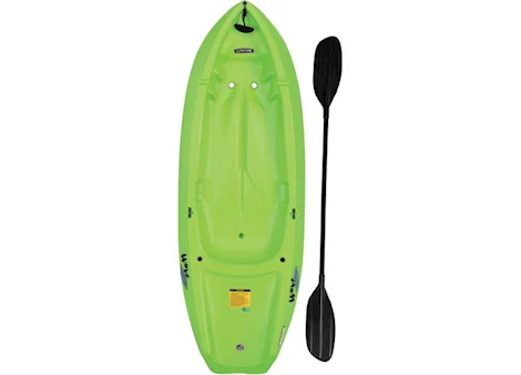 LIFETIME WAVE 60 YOUTH KAYAK WITH PADDLE - LIME GREEN