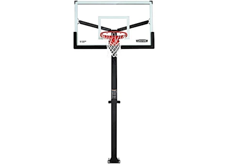 Lifetime Mammoth Bolt-Down Basketball Hoop - 60-Inch Tempered Glass