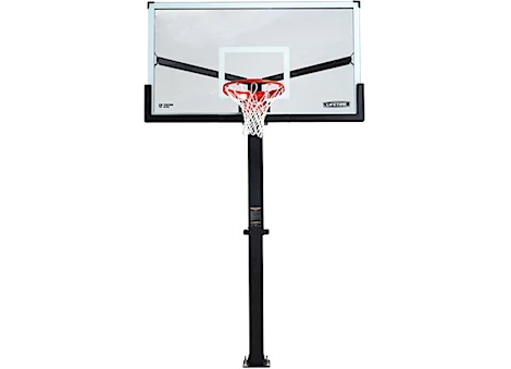 Lifetime Mammoth Bolt-Down Basketball Hoop - 72-Inch Tempered Glass Main Image