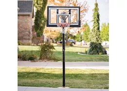Lifetime adjustable in-ground basketball hoop (50-inch polycarbonate)