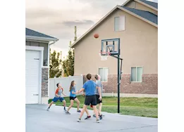 Lifetime adjustable in-ground basketball hoop (50-inch polycarbonate)