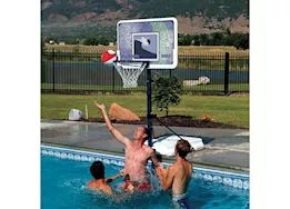 Lifetime Pool Side Adjustable Basketball Hoop - 44-Inch Impact