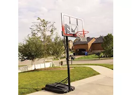 Lifetime adjustable portable basketball hoop (52-inch polycarbonate)