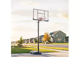 Lifetime adjustable portable basketball hoop (50-inch polycarbonate)