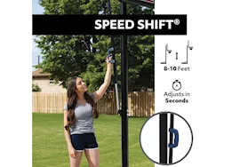 Lifetime adjustable portable basketball hoop (50-inch polycarbonate)