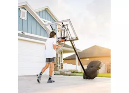 Lifetime adjustable portable basketball hoop (50-inch polycarbonate)