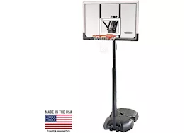 Lifetime adjustable portable basketball hoop (50-inch polycarbonate)